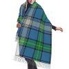 LMNSWDA Scottish Clan MacDowall Tartan Plaid Women's Fashion Cashmere Feel with Tassel Large scarf warm party shawl Wraps view 1