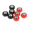 SM SunniMix 8Pcs Mini Shuffleboard Pucks Set Shuffleboard Table Pucks Replacement Shuffleboard Accessories 2 Colors Shuffleboard Rollers for Family Home view 1