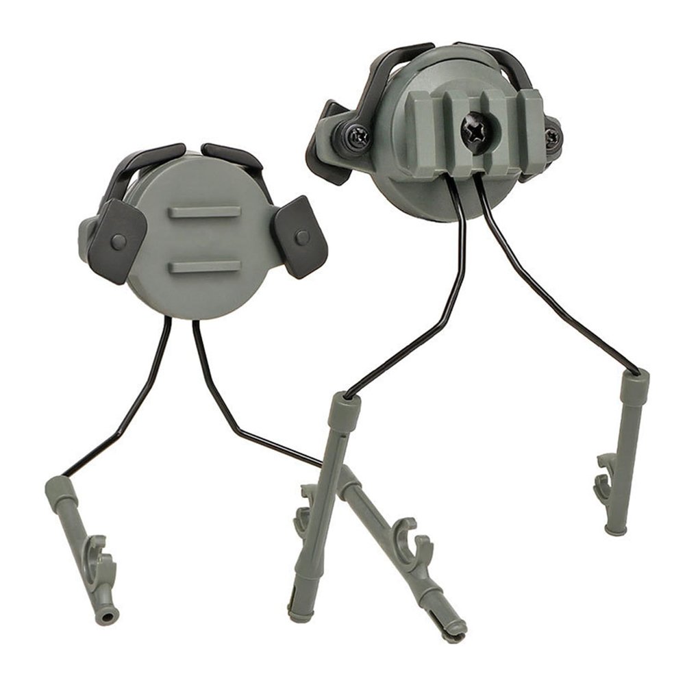 IUPPA Helmet Headset Rail Adapter Headset Bracket Headphone Mount Stand Support for 19-21mm Helmet Rail