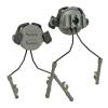 IUPPA Helmet Headset Rail Adapter Headset Bracket Headphone Mount Stand Support for 19-21mm Helmet Rail
