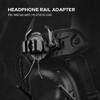 IUPPA Helmet Headset Rail Adapter Headset Bracket Headphone Mount Stand Support for 19-21mm Helmet Rail view 3