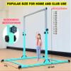 MARFULA Gymnastic Bar for Kids Gymnastic Kip Bar Horizontal Bar Teal Bar Gymnastic Training Equipment for Kids 3-15 Years Home and Club Use view 3