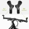 IUPPA Bicycle Bar Ends Ergonomic Anti-slip Mountain Bike Handlebar Ends for 21.8-22.8mm Handlebars view 4