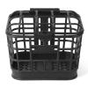 Bike Front Basket Large Capacity Anti Extrusion Black PC Material Detachable Bike Basket with Lid for Electric Bike view 1