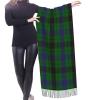 LMNSWDA Scottish Clan Davidson Tartan Plaid Women's Fashion Cashmere Feel with Tassel Large scarf warm party shawl Wraps view 2