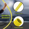 Soccer Agility Poles Spring Loaded, 40/59 inch Tall Speed Training Coaching Slalom Sticks for Kids & Adult, for Garden/School/Playgrounds, Yellow PVC Horse Training Ground Poles ( Color : Yellow 10 cs view 3