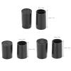 10 Pairs High Heel Protectors, Heel Stoppers Heel Repair Caps, Heel Protector Replacement Tips for High Heel Shoes and Stiletto, Anti Slip and for Grass Outdoor(Inner Diameter 11mm) view 4