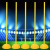 Soccer Training Equipment Agility Poles 3.3ft 3.9ft 4.9ft, 5 Piece Football/Basketball Speed Training Coaching Sticks - Flexible PVC Marker Poles, with Sand/Water Injection Base ( Color : Yellow 5 Pcs view 3