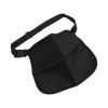 Adjustable Tennis Ball Holder with Convenient Black Oxford Cloth Mesh Waist Belt Bag Pouch Carrier for Tennis, Cycling, Running view 1