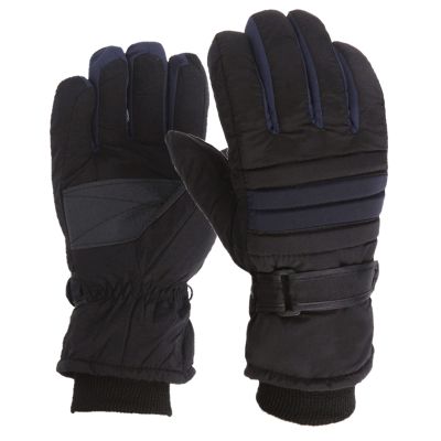 Women Workout Gloves Winter Outdoor Adult Man and Women Snow Skating Snowboarding Windproof Warm Gloves for Cycling and (Black, One Size)