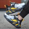 Boys Girls Comfortable Hook Loop Water Resistant Outdoor Running Shoes for Street Training Athletic Forest Hiking Camping Sports Trekking Fishing Beige Black 10.5 Little Kid view 2