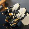 Boys Girls Comfortable Hook Loop Water Resistant Outdoor Running Shoes for Street Training Athletic Forest Hiking Camping Sports Trekking Fishing Beige Black 10.5 Little Kid view 3