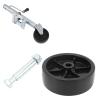 6-Inch Replacement Boat Trailer Jack Wheel, Heavy Duty Swivel Mount, High Temperature Resistance, 1200 LB Capacity, for Trailer, RV, Marine view 2