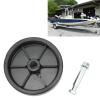 6-Inch Replacement Boat Trailer Jack Wheel, Heavy Duty Swivel Mount, High Temperature Resistance, 1200 LB Capacity, for Trailer, RV, Marine view 3