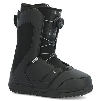 Ride Rook Men's Snowboard Boots, Black, 11.5