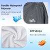 Catalonia Swim Parka for Men Women, Oversized Waterproof Surf Swimming Jacket, Warm Sherpa Lined Swim Coat, Changing Poncho Robe view 2