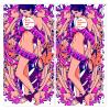 Styubn Cornhole Board Wraps Sexy Beauty Cornhole Skins for Boards,Skin Decal Vinyl Wrap for Cornhole Game Board Bag Toss (2xpcs.) view 2