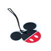 7STAR Mouse White Outline Luggage Tag Durable PVC Identification Labels for Travel Ease view 2