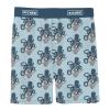 KICKEE Mens Print Boxer Short Underwear, Silky Soft Printed Boxer Briefs for Men, Lightweight and Breathable Mens Boxers (Spring Sky Octopus Anchor - S) view 1