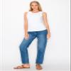 KNIT RIOT Womens Tank Top  Ruched Drawstring Back Sleeveless Slim Fit Yoga Active Gym Workout Running T Shirts KR248 White M view 4