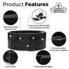 Bear Grips 10mm Suede Leather Lever Weight Lifting Belt, Perfect for Gym (X-Small) view 3