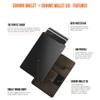 Groove Life Chicago Bears Engraved Wallet with Money Clip view 4
