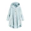 Cdiecer Womens Coats Winter Warm Sweaters For Women Winter Plus Size Winter Coats For Women Comfy Wool Coats With Pockets Plus Size Fleece Jackets For Women Maternity Winter Coat Sherpa Fleece view 1