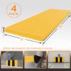 PROGOAL Gym Wall Paddings Basketball Court Wall Protection Pad - 2Thick Foam Wall Mat Durable Protector for Wall-Mounted Basketball Hoops Garage Taekwondo60" Lx20 W,Yellow view 2