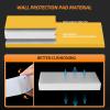 PROGOAL Gym Wall Paddings Basketball Court Wall Protection Pad - 2Thick Foam Wall Mat Durable Protector for Wall-Mounted Basketball Hoops Garage Taekwondo60" Lx20 W,Yellow view 3