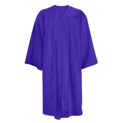 Misscom Adult Matte Choir Robe for Church Judge Robe Costume Unisex Graduation Gown