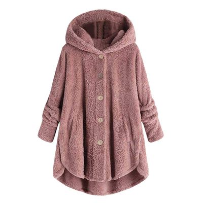 Cdiecer Ladies Jackets Overcoat For Women Woman Winter Jacket Fall Jackets For Women Open Front Hooded Draped Pockets Cardigan Winter Jacket Women Womens 2023 Winter Coat Sherpa Hoodie Women Womens