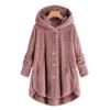 Cdiecer Ladies Jackets Overcoat For Women Woman Winter Jacket Fall Jackets For Women Open Front Hooded Draped Pockets Cardigan Winter Jacket Women Womens 2023 Winter Coat Sherpa Hoodie Women Womens view 2