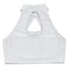 Lorilida Youth Girls Metallic High Neck Dance Crop Tops Glittery Athletic Tank Tops Gym Ballet Performance Costumes White 6 Years view 4