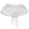 Alvivi Flower Girls Princess Faux Fur Bolero Shrug Shoulder Cape Wedding Dress Shawl Wrap Stole Capelet White 3-6 Years view 2