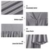 Misscom Unisex Shiny Graduation Gown Robe for High School and Bachel or Choir Robe for Confirmation Baptism view 3