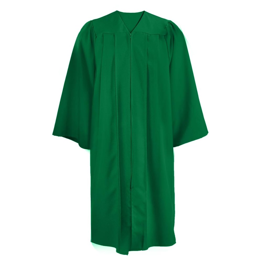 Misscom Adult Matte Choir Robe for Church Judge Robe Costume Unisex Graduation Gown