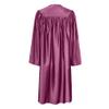 Misscom Unisex Shiny Graduation Gown Robe for High School and Bachel or Choir Robe for Confirmation Baptism view 2