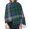 LMNSWDA Old Scotsman Clan MacDowall McDowell Tartan Women's Fashion Cashmere Feel with Tassel Large scarf warm party shawl Wraps view 4