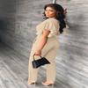 AIIYYQB Sexy Summer 2 Piece Sets for Women Dressy Crop Top Elegant Vacation Brunch Pants Suit Going Out Outfit view 4