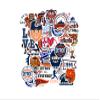 37 PCS of Detroit American Tigers Baseball Stickers for Water Bottle, Laptop, Bicycle, Computer, Motorcycle, Travel Case, Car Decal Decoration Sticker view 1