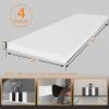 PROGOAL Gym Wall Paddings Basketball Court Wall Protection Pad - 2Thick Foam Wall Mat Durable Protector for Wall-Mounted Basketball Hoops Garage Taekwondo60" Lx20 W,White view 2
