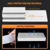 PROGOAL Gym Wall Paddings Basketball Court Wall Protection Pad - 2Thick Foam Wall Mat Durable Protector for Wall-Mounted Basketball Hoops Garage Taekwondo60" Lx20 W,White view 3