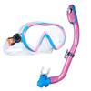 Tilos Jovie Mask with S.O.S Whistle Dry Snorkel Jr. Set (Pink/Aqua) view 1