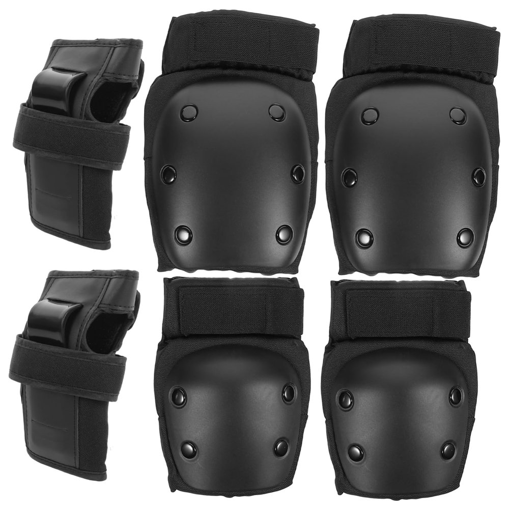 Kisangel Child Safety Gear Set 6 Pack Hand Elbow Knee Pads Comfortable and Breathable for Sports
