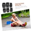Kisangel Child Safety Gear Set 6 Pack Hand Elbow Knee Pads Comfortable and Breathable for Sports view 4
