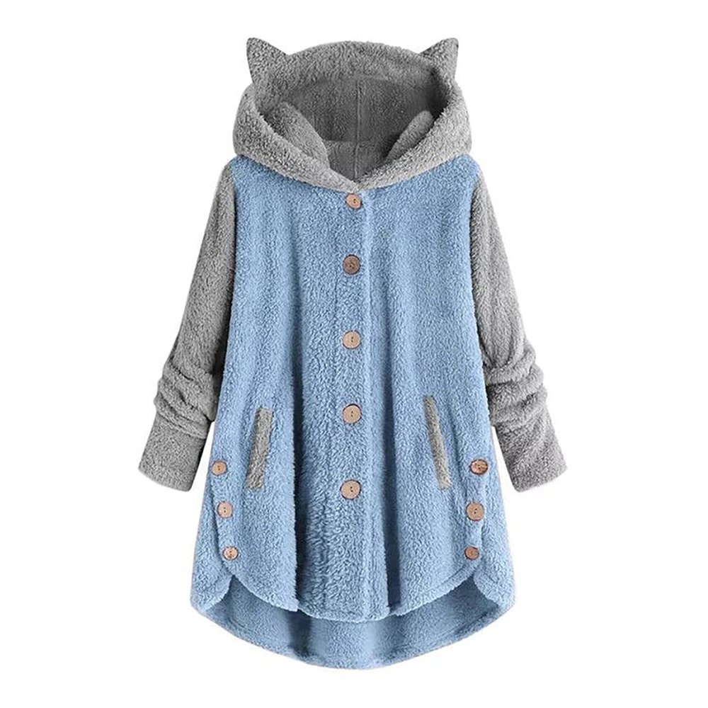 Cdiecer Womens Winter Jackets Maternity Jacket Fuzzy Fleece Jacket Women Women'S Fleece Jackets Coats Womens Fleece Sherpa Coat Fleece Cardigans For Women Sherpa Fleece Jacket Ladies Jackets Womens