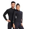 WYYHAA 3MM Neoprene Two Piece Wetsuit, Neoprene Surfing Bodyboarding Diving Suit for Men Women Snorkeling Scuba Diving, Keep Warm, UV Protection,Women,M view 3