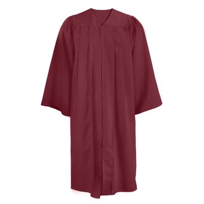 Misscom Adult Matte Choir Robe for Church Judge Robe Costume Unisex Graduation Gown