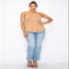 KNIT RIOT Womens Sleeveless Tank Top  Strappy Y Back Soft Casual Yoga Active Athletic Gym Workout Running T Shirts KR173 Camel XL view 4