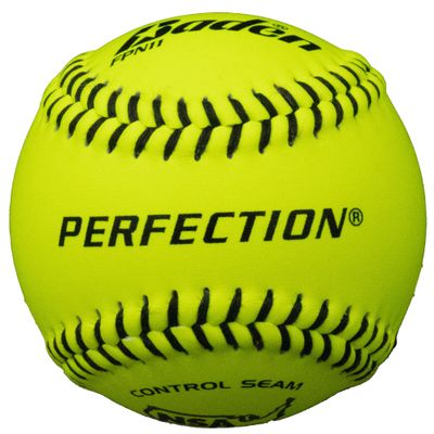 Baden Perfection Leather Softballs - 11" and 12" Sizes | Premium Quality for Competitive Play | One Dozen